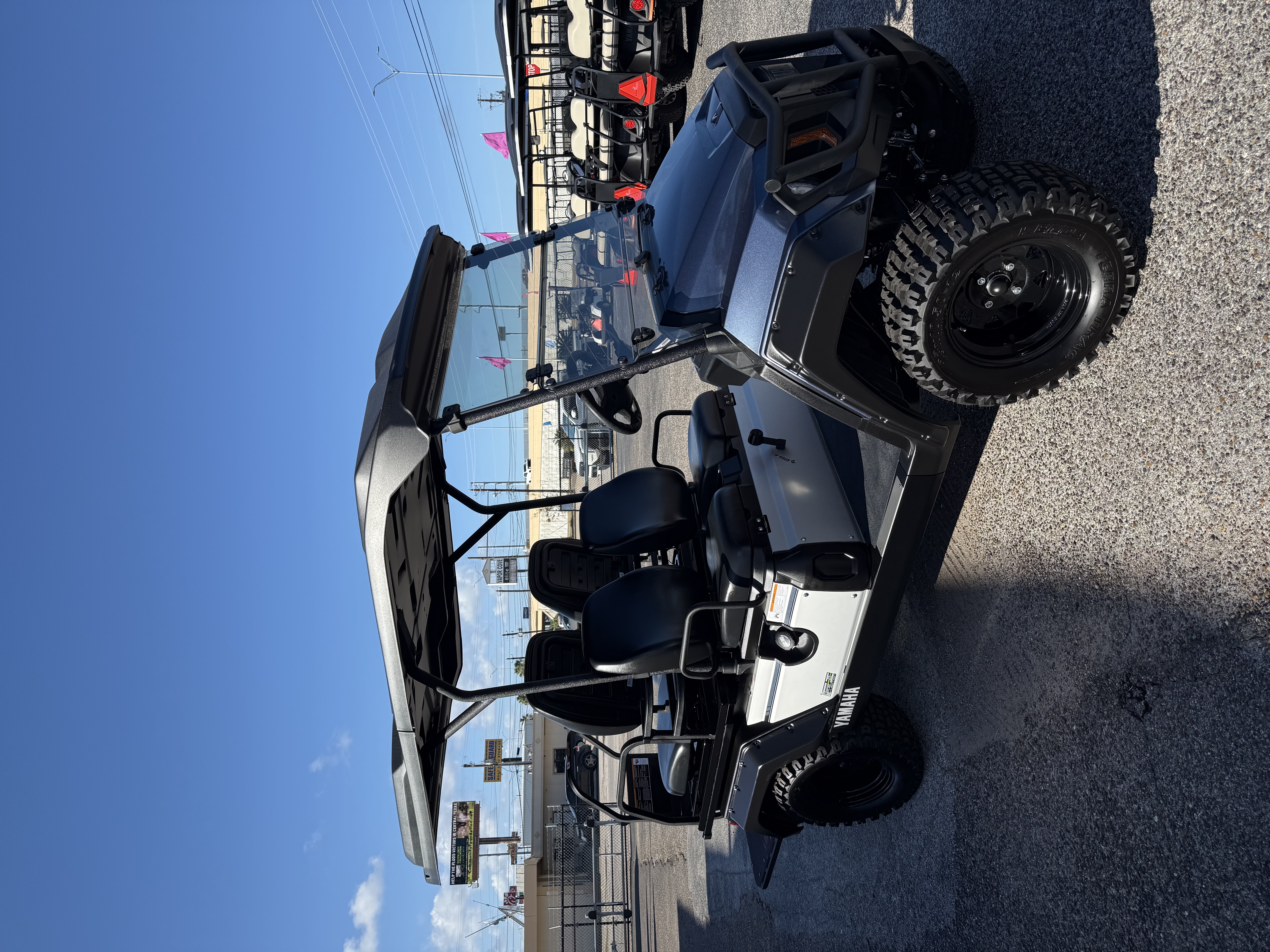 2025 Yamaha Golf Car UMAX Rally 2+2 EFI Golf Car